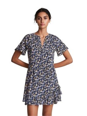 REISS Lulu Ditsy Floral Mini‎ Dress
